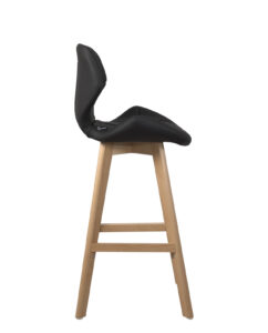 lot-2-chaises-hautes-bar-design-scandinave-simili-noir-pieds-bois-kayelles
