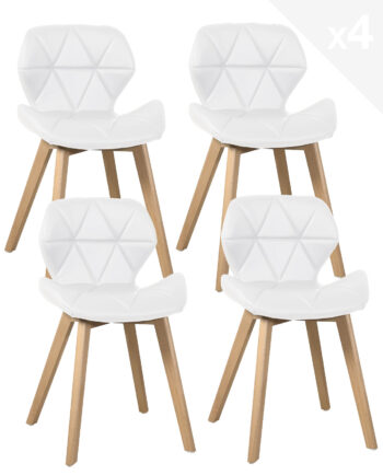 lot-4-chaises-scandinave-design-moderne-blanc-bois-fati