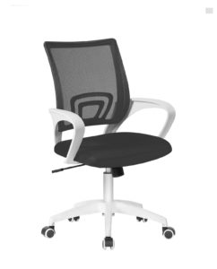 chaise-bureau-ergonomique-fauteuil-bureau-blanc-noir-kayelles
