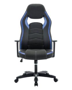 fauteuil-gamer-reglable-pivotant-AZUL-noir-bleu