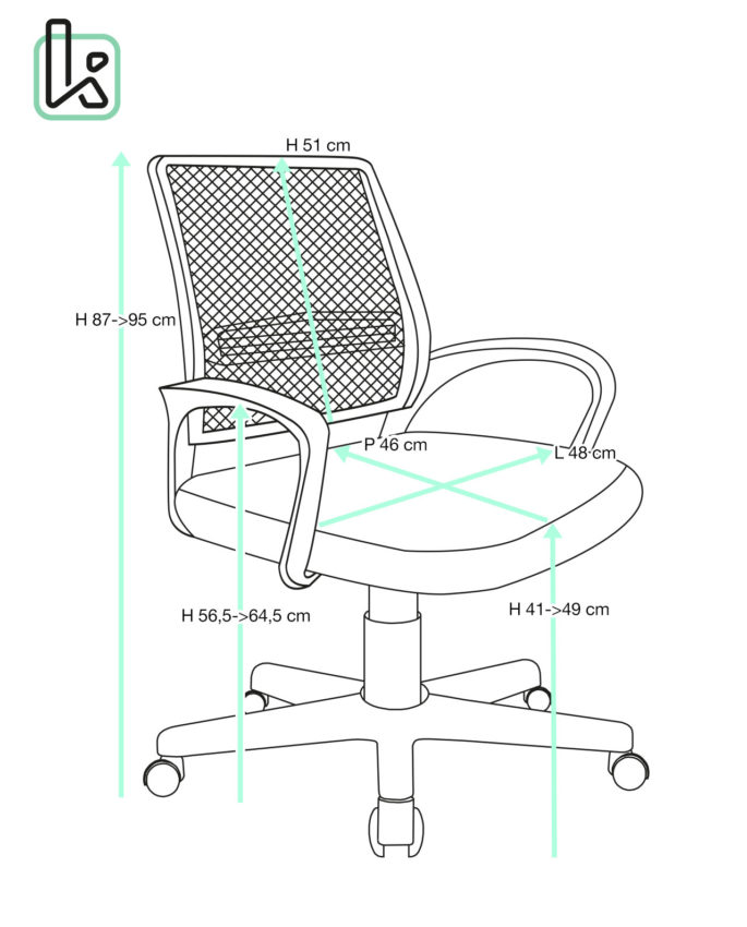 MZLEE Chaise de bureau ergonomique - Chaise de bureau pivotante - Avec  accoudoirs rabattables - Hauteur réglable - Confortable pour le bureau, la  maison et les jeux - Bleu marine : : Cuisine et Maison