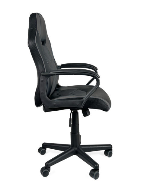 chaise-bureau-gamer-racing-flip-gris-noir chaise-bureau-gamer-racing-flip-gris-noir