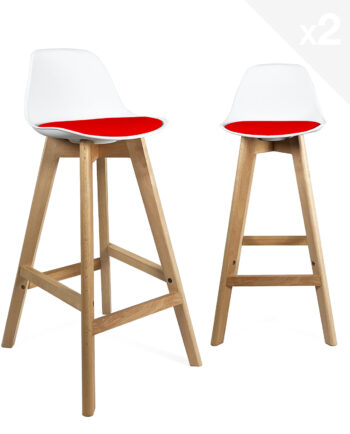 lot-2-chaises-haute-cuisine-scandinave-blanc-rouge-kayelles