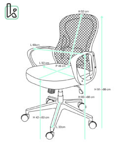 chaise-bureau-ergonomique-confort-tailles-kayelles
