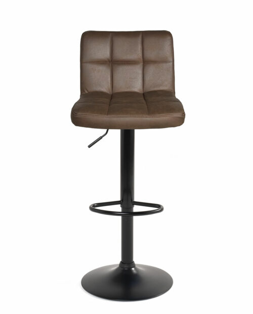 lot-2-tabourets-bar-matelassees-confort-noir-marron-sivan lot-2-tabourets-bar-matelassees-confort-noir-marron-sivan