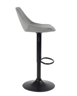 chaise-bar-design-velours-gris-clair-sono-lot-2