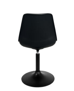 chaise-cuisine-salle-manger-noir-tulipe-coussin-kayelles chaise-cuisine-salle-manger-noir-tulipe-coussin-kayelles