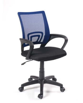 chaise-bureau-flag-E-fauteuil-bureau-pas-cher-noir-bleu-kayelles