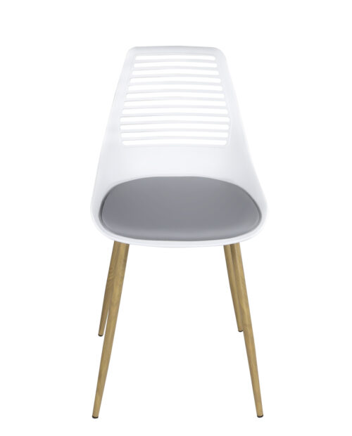 chaise-cuisine-design-confort-pied-metal-bois-blanc-gris-kayelles chaise-cuisine-design-confort-pied-metal-bois-blanc-gris-kayelles
