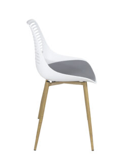 chaise-design-confort-pied-metal-bois-blanc-gris-cuisine