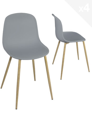 chaises-cuisine-gris-lot-4-design-pratique-pas-cher-yeni