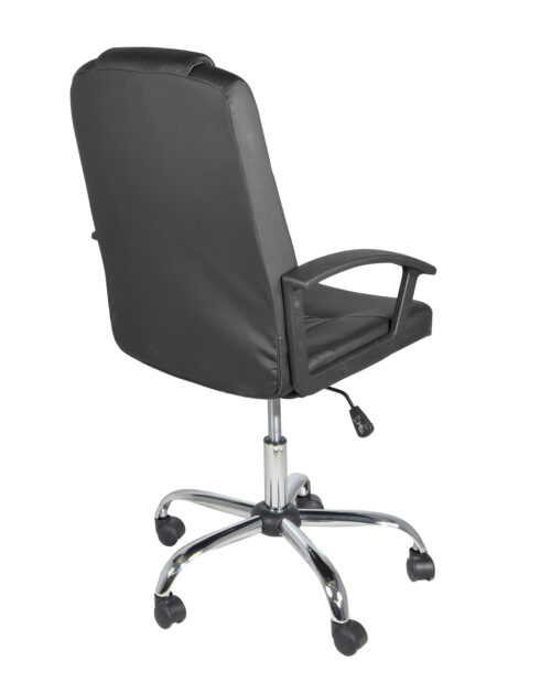 chaise-bureau-direction-noir-pu-loop chaise-bureau-direction-noir-pu-loop