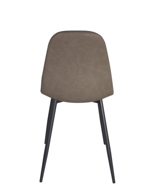 chaise-salle-manger-simili-marron-pas-cher-kayelles chaise-salle-manger-simili-marron-pas-cher-kayelles