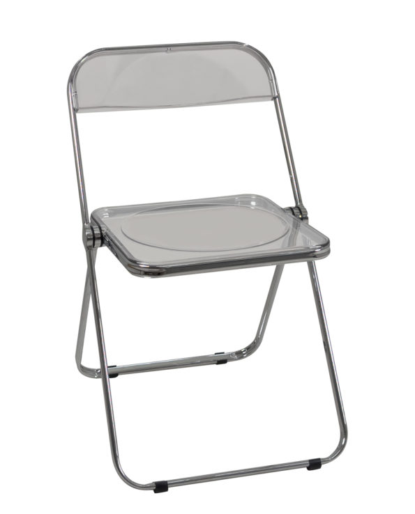 chaise-pliable-design-transparent-cristal-chrome-kayelles