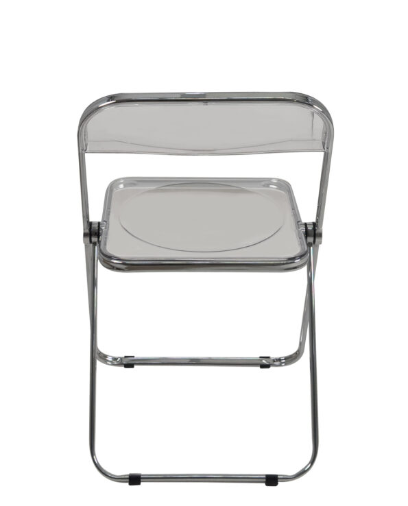 lot-4-chaises-transparentes-pliables-design-cristal-chrome-pas-cher