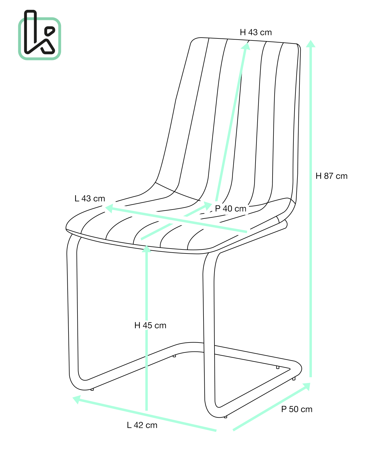 Lot De 4 Chaises De Salle à Manger En Velours Matelassé Crème – Neuves – Dossier Matelassé, Knocker Doré