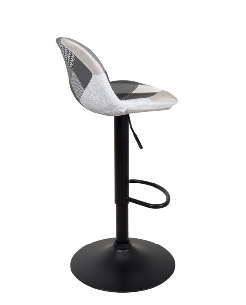 lot-2-tabourets-bar-cuisine-noir-patchwork-gris-pivotant-kayelles lot-2-tabourets-bar-cuisine-noir-patchwork-gris-pivotant-kayelles