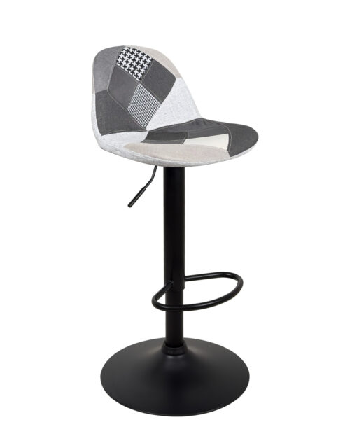 tabouret-bar-cuisine-SIG-patchwork-gris tabouret-bar-cuisine-SIG-patchwork-gris