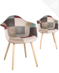 lot-2-fauteuils-scandinaves-patchwork-confort-marron-bois-kayelles