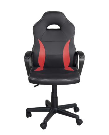 chaise-gamer-fauteuil-bureau-gaming-ado-noir-rouge-kayelles