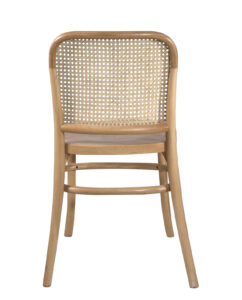 lot-chaises-design-vintage-canne-rotin-naturel-tisse-bois-clair-hetre