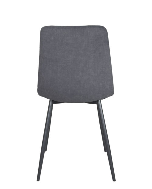 chaise-gris-salle-manger-matelassee-rembourree-tissu-pied-metal-gris-kayelles chaise-gris-salle-manger-matelassee-rembourree-tissu-pied-metal-gris-kayelles