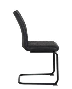 chaise-rembourree-sejour-salon-design-cantilever-metal-noir-microfibre-noir-vintage