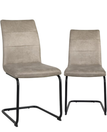 kayelles-lot-2-chaises-salon-design-cantilever-metal-noir-microfibre-beige-vintage