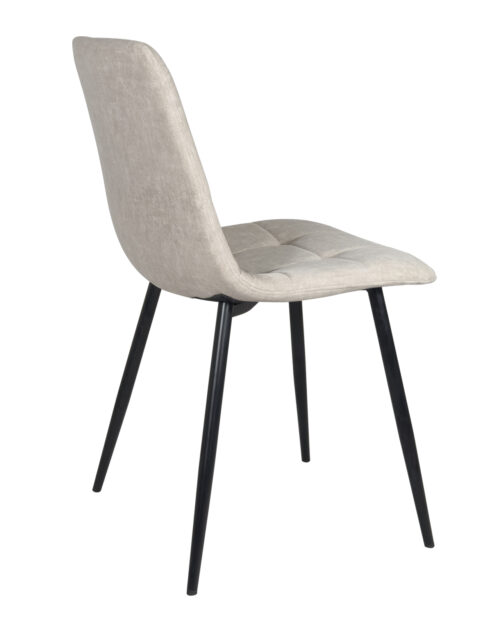 lot-4-chaises-beige-salle-manger-matelassee-rembourree-tissu-pied-metal-noir lot-4-chaises-beige-salle-manger-matelassee-rembourree-tissu-pied-metal-noir