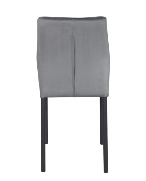 lot-4-chaises-mila-sejour-salle-manger-velours-gris-pied-metal-noir-kayelles lot-4-chaises-mila-sejour-salle-manger-velours-gris-pied-metal-noir-kayelles