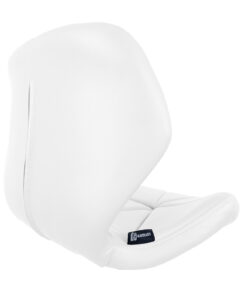 chaise-cuisine-assise-design-similicuir-blanc-detail