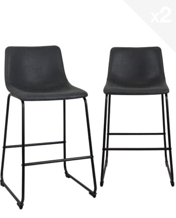 lot-2-chaises-bar-hauteur-cuisine-americaine-plan-travail-large-assise-noir-vintage