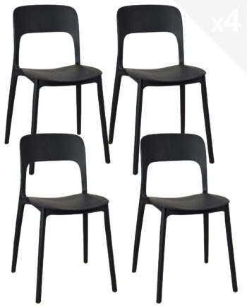 lot-4-chaises-cuisine-plastique-noir-empilables-design-pas-cher