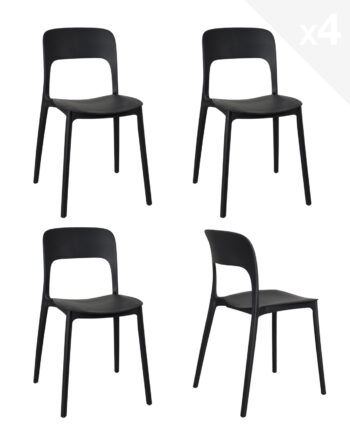lot-4-chaises-cuisine-plastique-noir-empilables-design-pas-cher