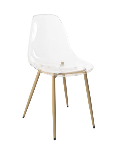 chaise-cuisine-transparente-lot-4-pieds-metal-kayelles chaise-cuisine-transparente-lot-4-pieds-metal-kayelles