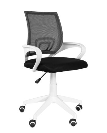 chaise-bureau-flag-e-fauteuil-bureau-pas-cher-blanc-noir-kayelles