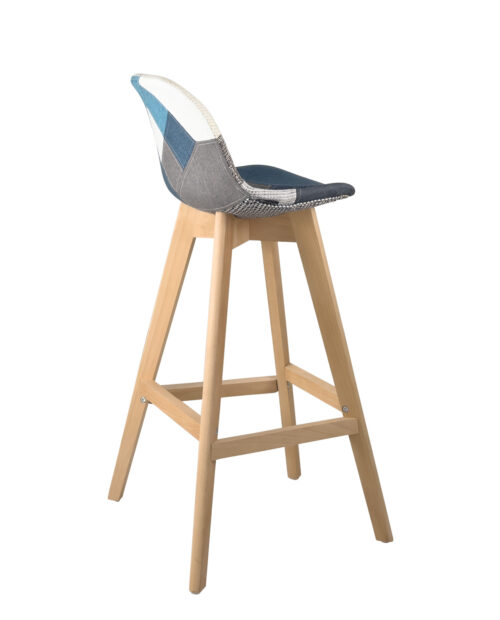lot-2-chaises-bar-cuisine-scandinave-patch-bleu-kayelles lot-2-chaises-bar-cuisine-scandinave-patch-bleu-kayelles