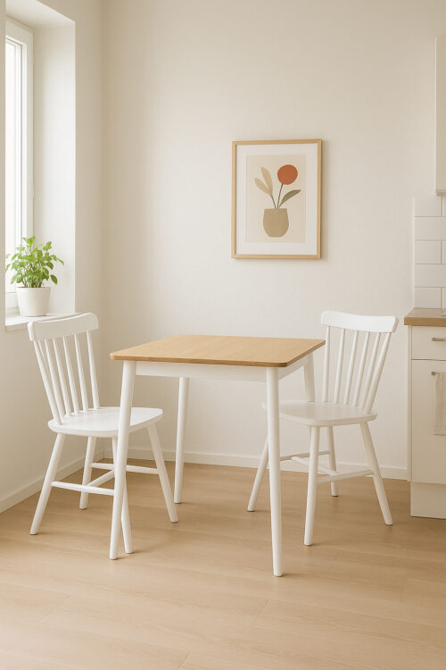 table-cuisine-carre-scandinave-bois-naturel-et-pied-mlassif-blanc-NITA-Kayelles table-cuisine-carre-scandinave-bois-naturel-et-pied-mlassif-blanc-NITA-Kayelles