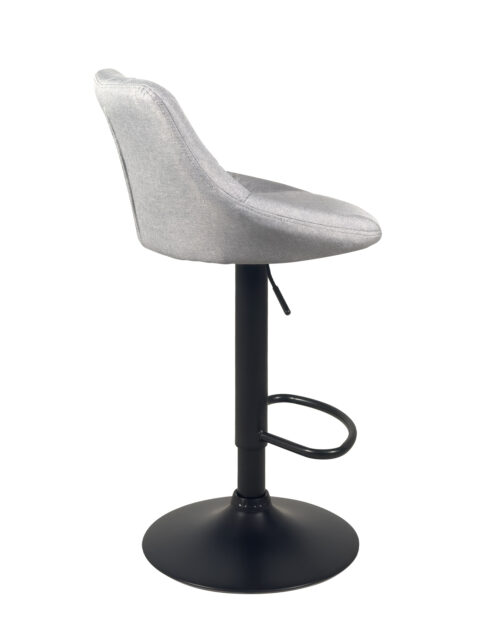 tabouret-chaise-bar-matelasse-assise-tissu-gris-pied-noir-lot-de-2-kayelles tabouret-chaise-bar-matelasse-assise-tissu-gris-pied-noir-lot-de-2-kayelles