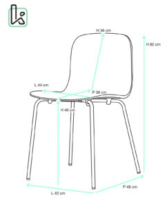 chaise-cuisine-salle-manger-bois-metal-RIO