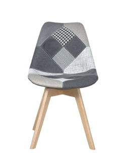 chaise-patchwork-gris-scandinaves-lot-2-salle-manger-cuisine