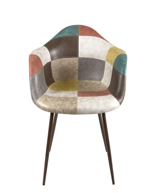 chaise-scandinave-accoudoirs-patchwork-marron-kayelles-lot-2 chaise-scandinave-accoudoirs-patchwork-marron-kayelles-lot-2
