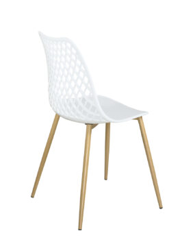 chaise-scandinaves-design-blanc-pieds-metal-imitation-bois