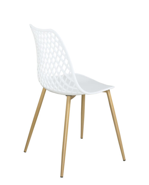 chaise-scandinaves-design-blanc-pieds-metal-imitation-bois chaise-scandinaves-design-blanc-pieds-metal-imitation-bois