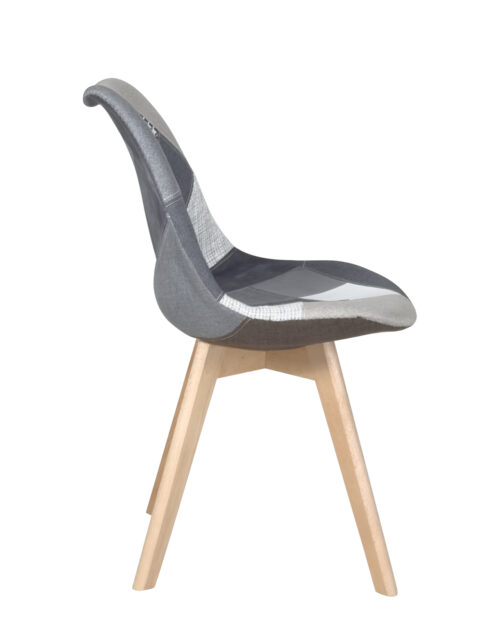 chaises-patchwork-gris-scandinaves-kayelles-lot-2-salle-manger-cuisine chaises-patchwork-gris-scandinaves-kayelles-lot-2-salle-manger-cuisine
