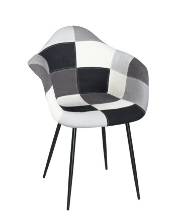 fauteuil-scandinave-patchwork-tissu-gris-novo-lot-2