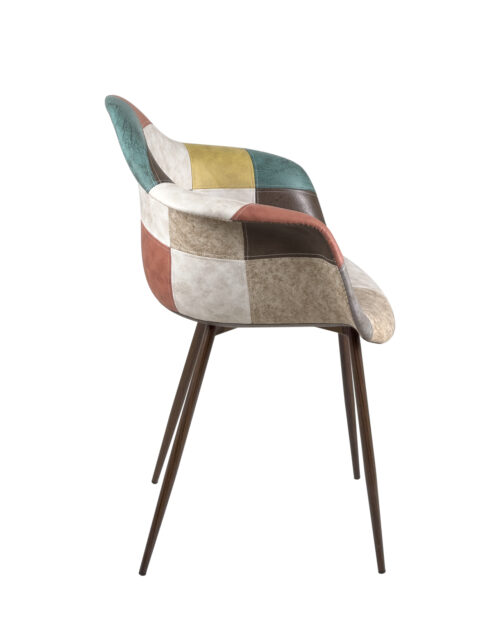 lot-2-fauteuils-patchwork-tissu-simili-cuir-kayelles lot-2-fauteuils-patchwork-tissu-simili-cuir-kayelles