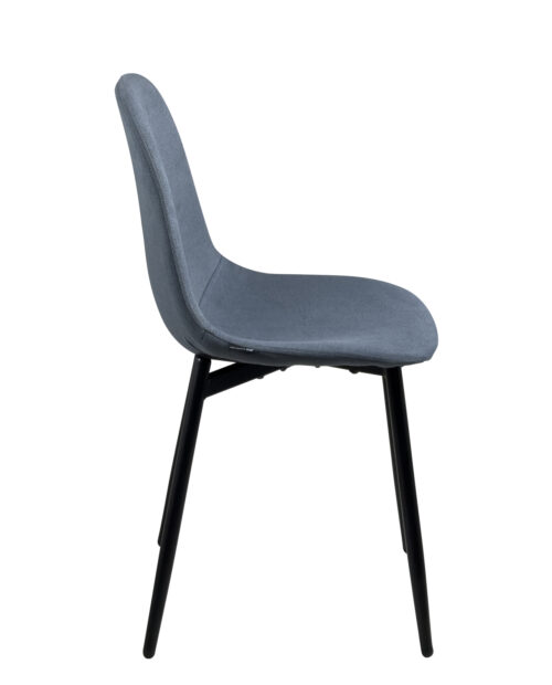 lot-4-chaises-salle-manger-sejour-tissu-bleu-fonce-pieds-métal-noir lot-4-chaises-salle-manger-sejour-tissu-bleu-fonce-pieds-métal-noir