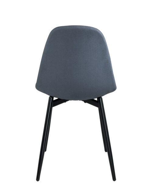 lot-4-chaises-tissu-bleu-fonce-pied-epoxy-metal-noir-salon-sejour-NOVA lot-4-chaises-tissu-bleu-fonce-pied-epoxy-metal-noir-salon-sejour-NOVA