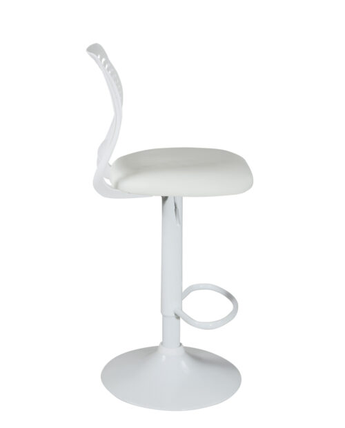 chaise-bar-haute-design-kayelles-pas-cher-blanc-integral chaise-bar-haute-design-kayelles-pas-cher-blanc-integral